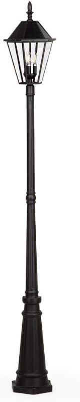 Photo 1 of LUTEC London 12513LE4-SL LED Post Solar Light Vintage Street Lights