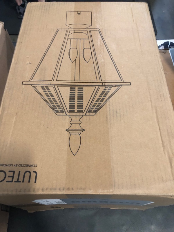 Photo 1 of LUTEC London 12513LE4-SL LED Post Solar Light Vintage Street Lights
