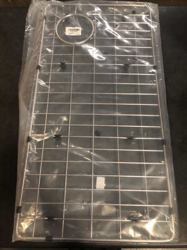 Photo 1 of CTXBG2814 28.15" x 14.21"Stainless Steel Bottom Grid,for specific Elkay sink bowls Sink Grid,Sink Rack for Bottom of Sink,Kitchen Sink Grid,Sink Protector,Sink Bottom Grid
