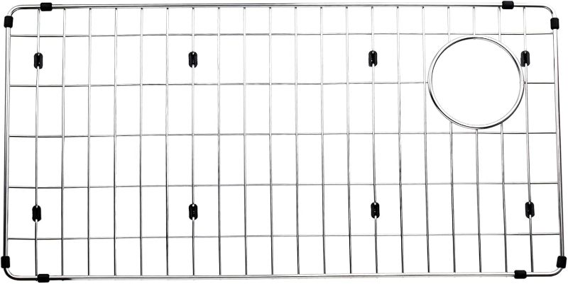 Photo 1 of CTXBG2814 28.15" x 14.21"Stainless Steel Bottom Grid,for specific Elkay sink bowls Sink Grid,Sink Rack for Bottom of Sink,Kitchen Sink Grid,Sink Protector,Sink Bottom Grid
