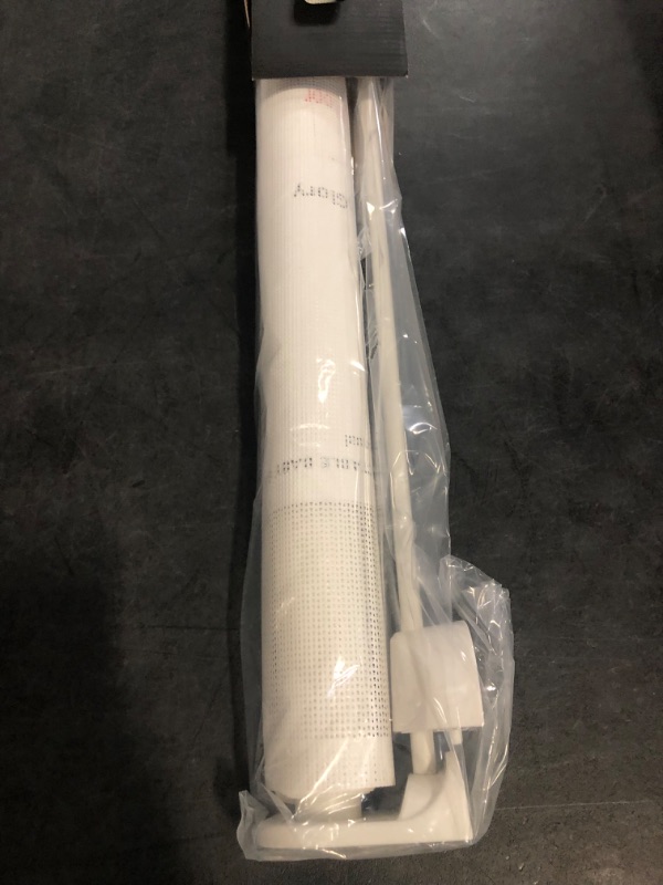 Photo 1 of Retractable Baby Gate, 55” Wide Mesh Safety Gate for Babies and Pets, 34” Tall, Easy One-Handed Use, Indoor & Outdoor Stair, Doorway, Hallway Fence
