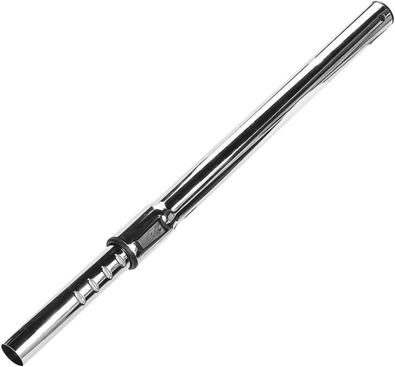 Photo 1 of 1 1/4 inch 32mm Chrome Telescopic Hose Metal Vacuum Wands Hose Vacuum 1.25inch Extension Wand Extends to 31.9 Inch Long for Most Brand Vacuum
