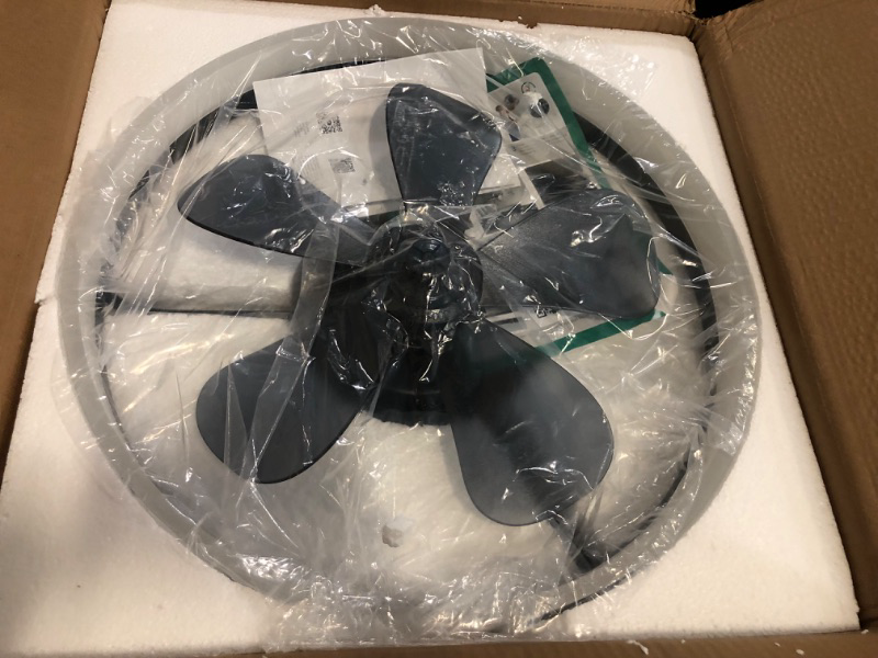 Photo 1 of Ceiling Fans with Lights, 19.7'' Flush Mount Ceiling Fan with Lights and Remote, 3000K-6000K Dimmable Modern Low Profile Ceiling Fans for Bedroom Living Room, 6 Speeds Fandelier LED Fan Light
