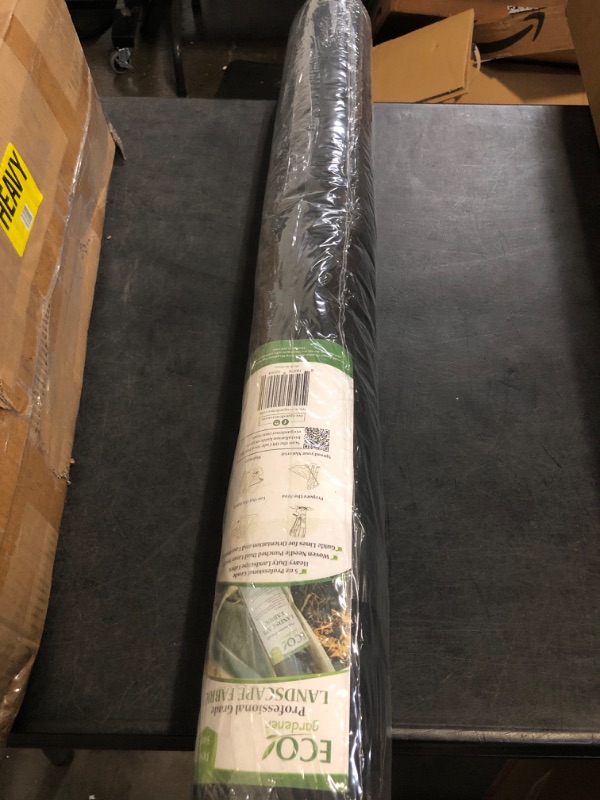 Photo 1 of ECOgardener Premium 5oz Landscape Fabric, 3ft x 50ft Pro Garden Weed Barrier - Durable & Heavy Duty Weed Block Gardening Mat, Easy Setup & Superior Weed Control, Eco-Friendly & Convenient Design
