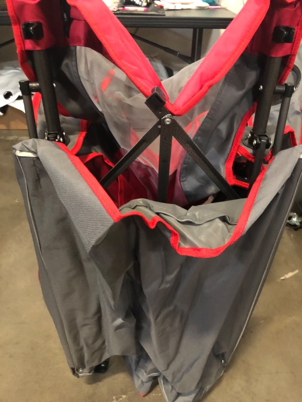 Photo 1 of ALPHA CAMP Heavy Duty Canopy Lounge Chair Sunshade Hiking Travel Chair with Cup Holder
