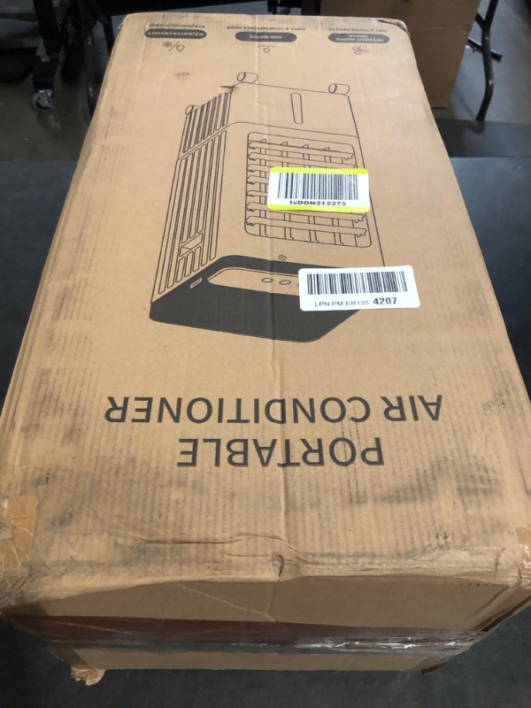 Photo 1 of Portable Air Conditioners, 3-IN-1 Portable AC Unit with 2.6 Gal Water Tank for 40H Cooling, Evaporative Air Cooler with 4 Modes & 3 Speeds, Fast Cooling Windowless Air Conditioners for Home Use
