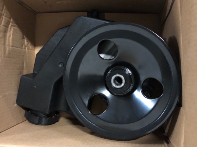 Photo 1 of Chefull 20-61607 Power Steering Pump Assembly with Pulley Reservoir For 1999-2004 Jeep Grand Cherokee Sport Utility L6 4.0L, 1999-2000 Jeep Grand Cherokee Sport Utility V8 4.7L,Power Assist Pump

