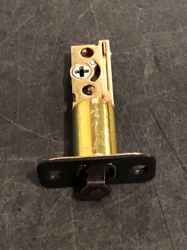 Photo 1 of Stone Harbor Hardware Latch for Round Pocket Door Locks, Privacy (Bed/Bath), 2-3/4 Inches, Vintage Bronze
