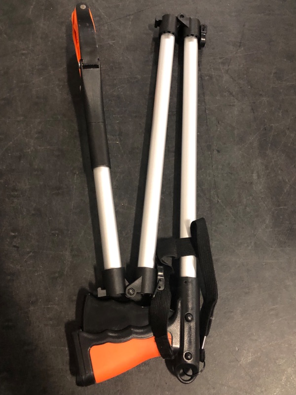 Photo 1 of 43" Extra Long Grabber Tool, Foldable Grabbers for Elderly Grab It Reaching Tool with Rotating Jaw +Magnets, 4" Wide Claw Opening Reacher Grabber Pickup Tool, Grabber Reacher Tool Heavy Duty
