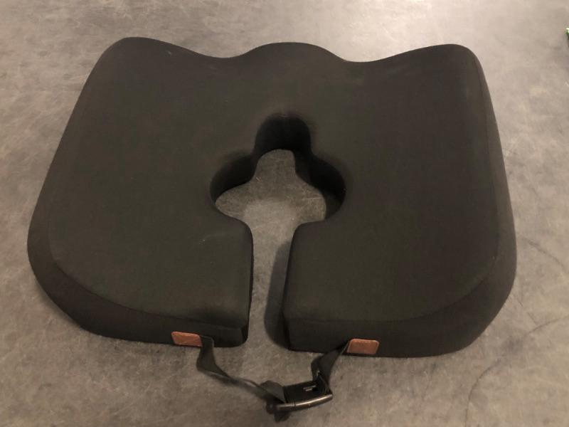 Photo 1 of Aichebang Memory Foam Seat Cushion – Doctor Recommended Office Chair Cushion-Car Seat Cushion – Chair Cushions for Back & Sciatica Pain Relief – Seat Cushions for Office & Desk
