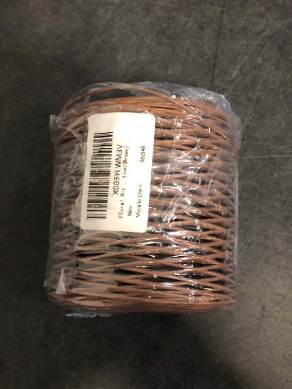 Photo 1 of Floral Wire Craft Florist Wire 2 MM 656 Feet Floral Tape for DIY Craft, Flower Bouquets, Art Craft Projects, Gift Wrapping, Wreath(Brown)
