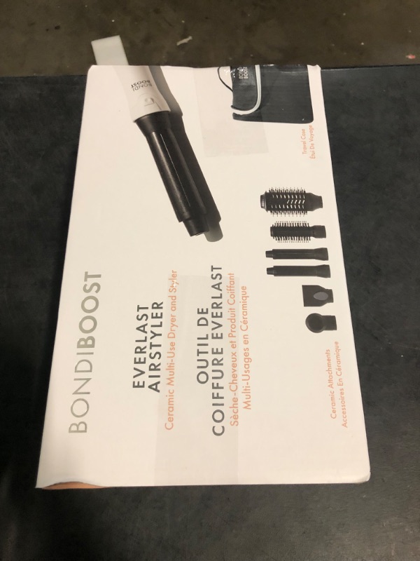 Photo 1 of BONDIBOOST 6-in-1 Everlast Airstyler System - Wet to Dry Hair Styler, Hair Dryer Brush with Curlers, Round Brushes, Dryer & Concentrator Attachments, Versatile Heat & Airflow Settings + All Hair Types
