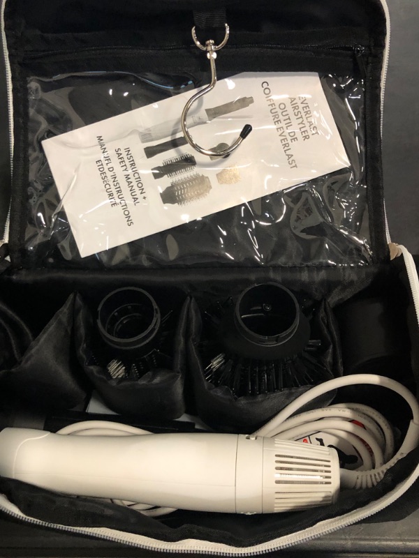 Photo 1 of BONDIBOOST 6-in-1 Everlast Airstyler System - Wet to Dry Hair Styler, Hair Dryer Brush with Curlers, Round Brushes, Dryer & Concentrator Attachments, Versatile Heat & Airflow Settings + All Hair Types
