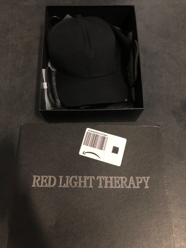 Photo 1 of Laser Hair Growth Cap, Red Light Therapy for Hair Regrowth, Laser Therapy Cap for Hair Loss, Hair Loss Treatments Hat for Men & Women with Built-in Battery & Controller
