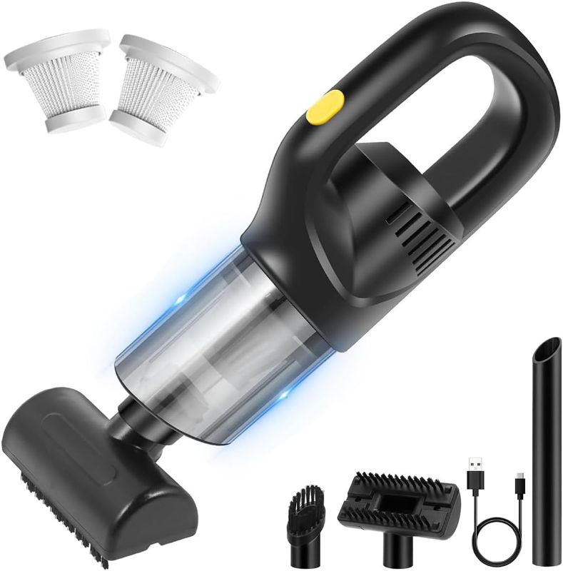 Photo 1 of Car Vacuum Handheld Vacuum Cordless Hand Held Vacuum Cleaner Portable Cleaner for Home, Office, Pet
