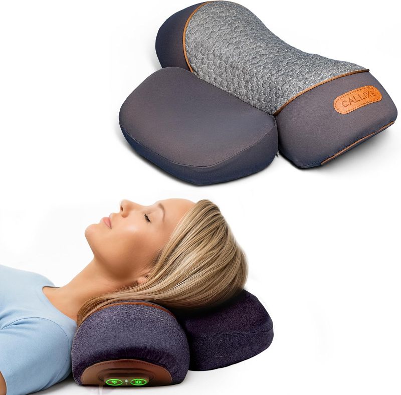 Photo 1 of Original TheraPillow Cordless Electric Traction Massager for Neck, Shoulders & Upper Back | Vibrating with Heat | Deep Tissue Wellness Massage for Pain Relief & Muscle Relaxation
