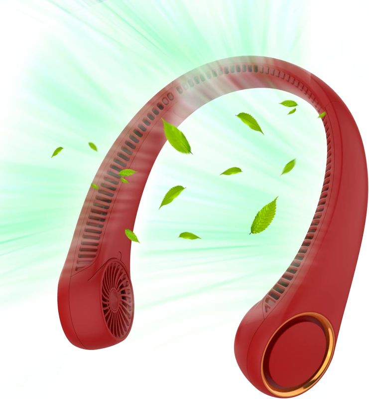 Photo 1 of Portable Neck Fan Bladeless Personal Fan Wearable
