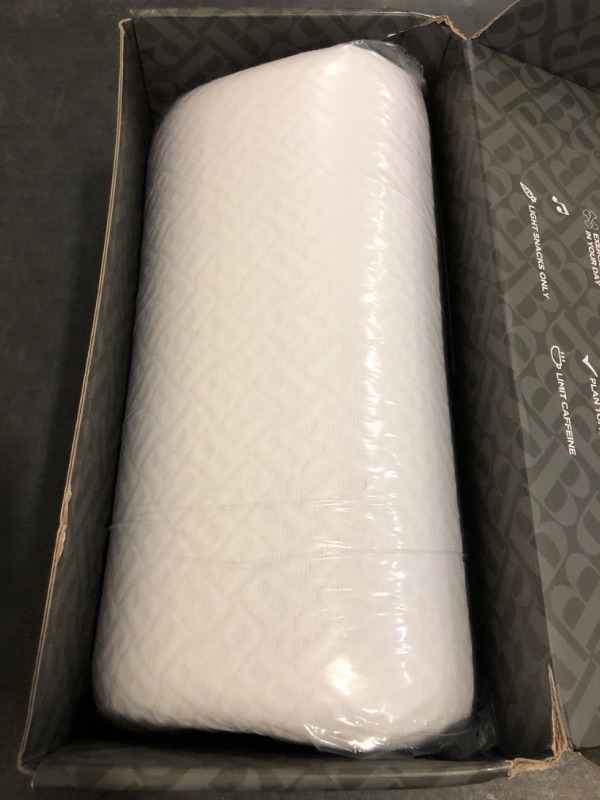 Photo 1 of Brookstone Memory Foam Pillow - Supportive Pillows Adapt to Body's Curves for Optimal Comfort, Pressure Relief - for Side, Back & Stomach Sleepers - Removable, Washable Cover
