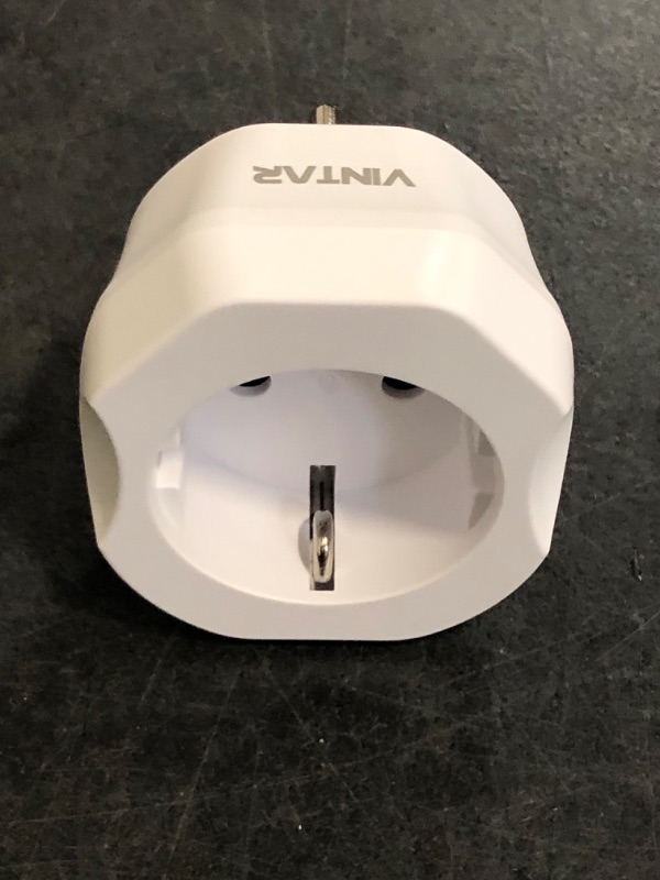 Photo 1 of 1 Pack European to US Plug Adapter, VINTAR EU to US Adapter, Europe to USA Travel Converter for Most of EU Spain France Type C E F Plugs to America
