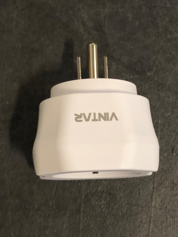 Photo 1 of 1 Pack European to US Plug Adapter, VINTAR EU to US Adapter, Europe to USA Travel Converter for Most of EU Spain France Type C E F Plugs to America
