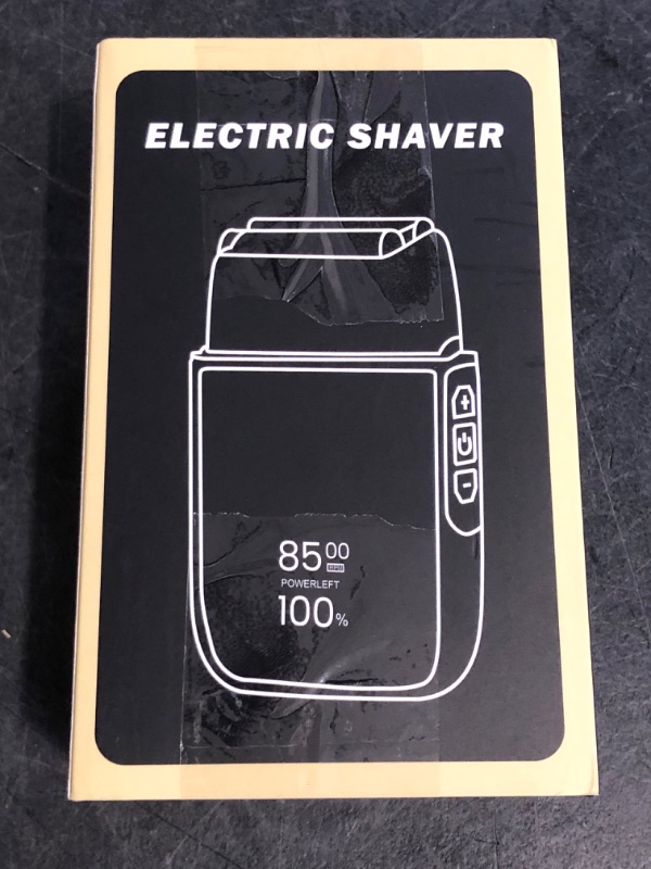 Photo 1 of Electric Razor for Men Face, Bazivve Electric Shavers for Men, Foil Shaver with 3 Adjustable Speeds, Rechargeable Waterproof Close Shave Trimmer with LED Display for Face/Beard/Head Shavers (Silver)
