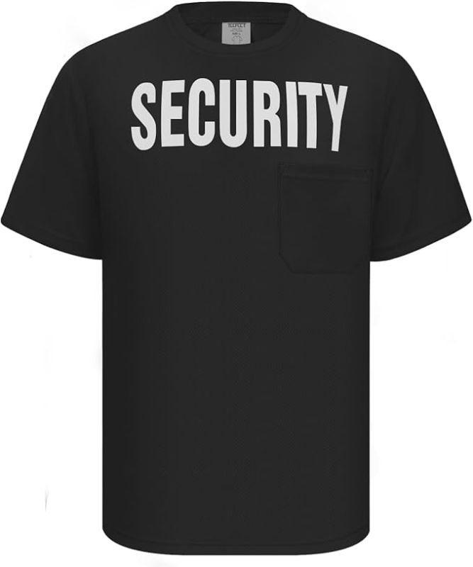 Photo 1 of (L) TCCFCCT Security Shirts for Men Security Uniform Shirt for Guard Work, Concerts, Events, Weddings, Staff
