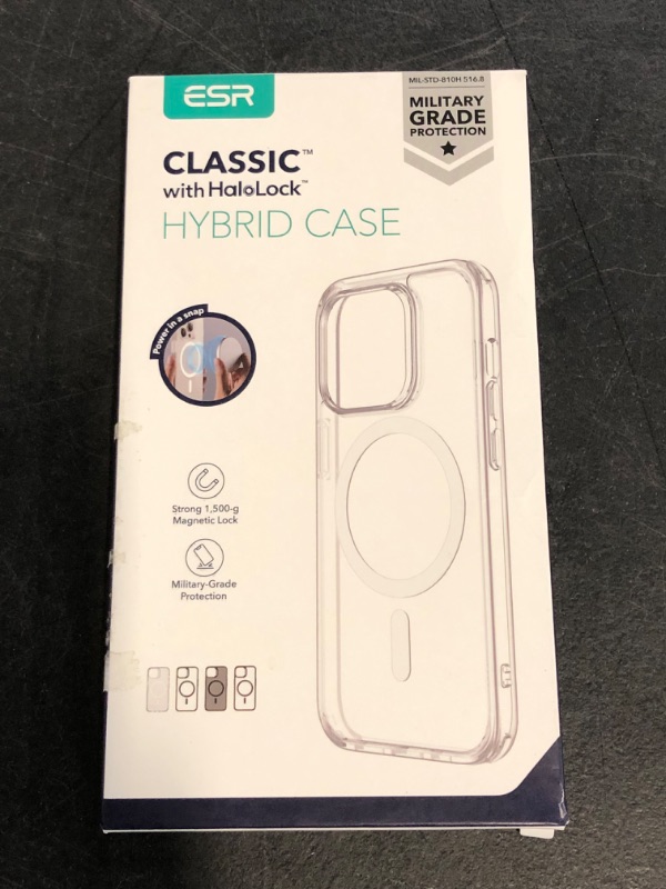 Photo 1 of Clear Magnetic Case for iPhone 14 Pro Max
