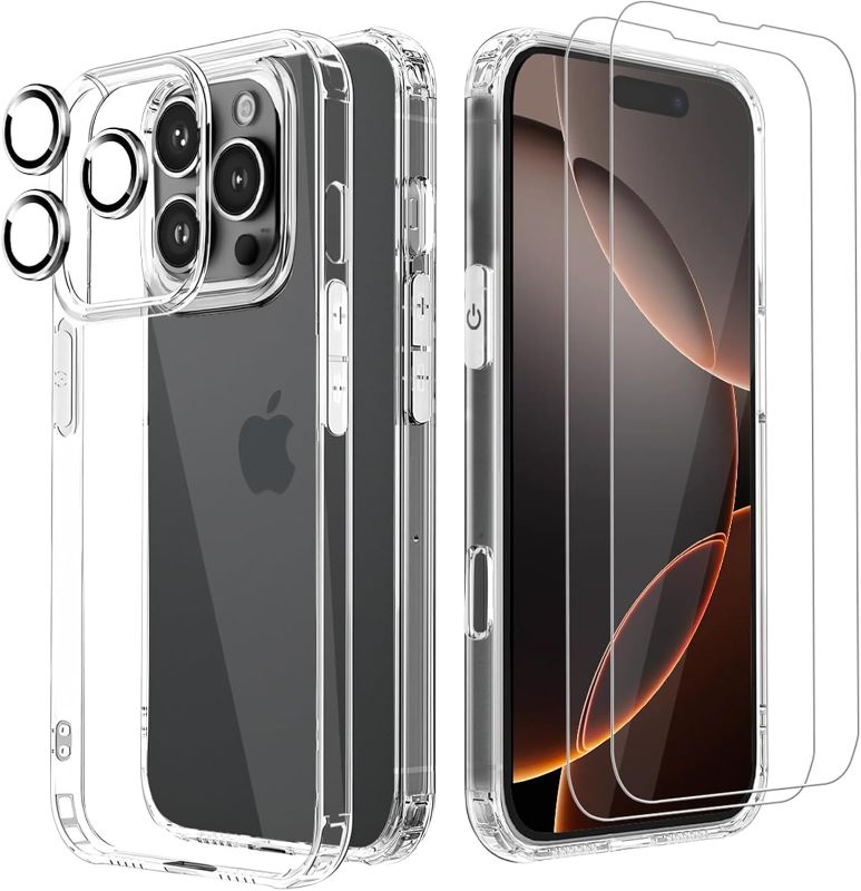 Photo 1 of Clear Case Transparent Cover Designed for iPhone 16pro
