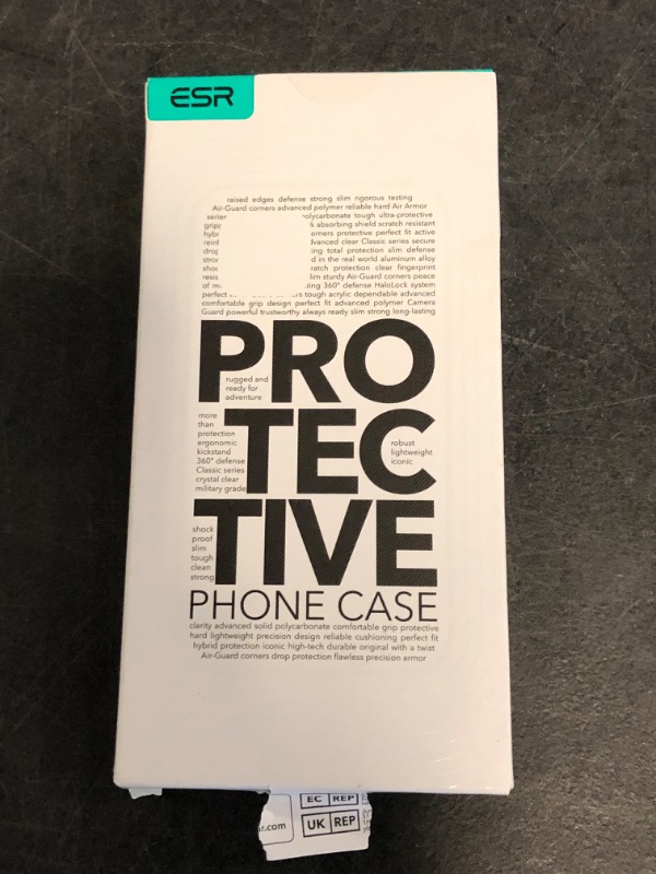 Photo 1 of ESR for iPhone 14/iPhone 13 Case, Compatible with MagSafe, Shockproof Military-Grade Protection, Air-Guard Corners, Magnetic Phone Cover for iPhone 14/13, Air Armor Series, Frosted Black

