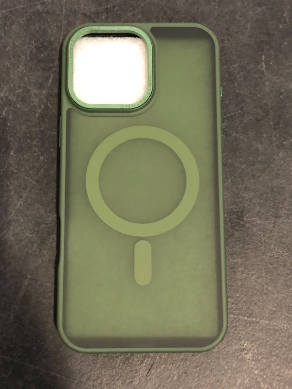 Photo 1 of BENTOBEN Magnetic iPhone 16 Pro Max Case, Compatible with MagSafe | Military Grade Drop Protection | Slim Translucent Matte | Shockproof | Anti-Fingerprint | 6.9" | Green
