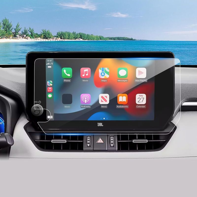 Photo 1 of (2Pack) Toyota RAV4/RAV4 Hybrid Screen Protector 2023-2025 | 10.5-inch Touch Screen | Compatible with Limited/TRD Off-Road/XLE Premium/Adventure/XSE | High Clarity | RAV4 Accessories
