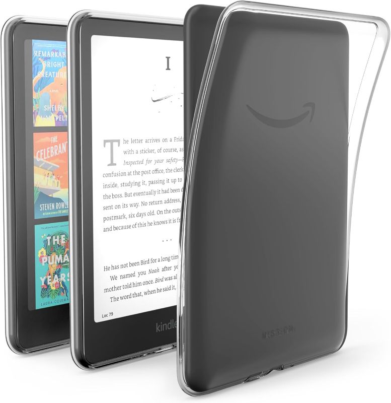 Photo 1 of Mission Clear Case for Kindle Paperwhite 12th Gen (2024 Release) and Kindle Colorsoft Signature Edition (2024 Release) Ultra-Clear Transparent Soft Cover, Offering Sleek, Lightweight Protection
