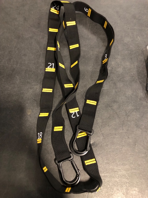 Photo 1 of Adjustable Numbered Straps for Gymnastic Rings & Pull Up Handles, 8.2FT Long Each, 1000LBS Weight Capacity, Home Gym DIY Pull Down System Accessories(Only Straps No Rings)
