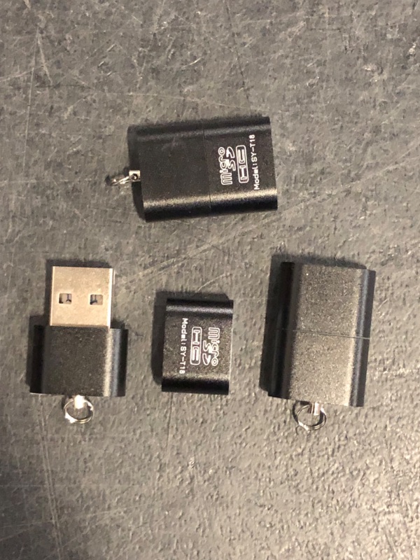 Photo 1 of [3 Pack] Card Reader for Android,Micro SD Card to USB Adapter, TF Card Reader with Mini Size for Camera Memory Card Reader, Wansurs Card Reader for PC Laptop (Black)
