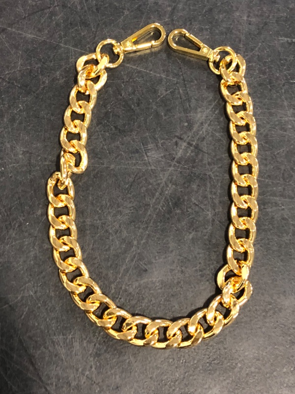 Photo 1 of Medium Size Fabulous Metal Shoulder Crossbody Purse Strap Replacement Bag Chain Accessories (18‘’, Antique Gold)
