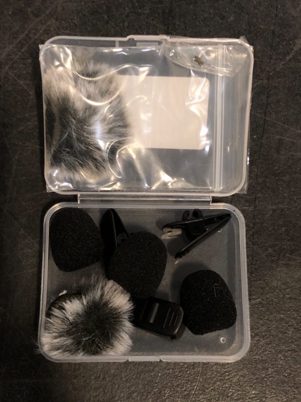 Photo 1 of Mini Wireless Furry Windscreen & Foam Cover Set for Lavalier Microphone, Wind Muff Foam Mic Cover with Clip to Reduce Plosive and Better Highlight the Vocals, Washable and Windproof Wind Screen(9 Pcs)

