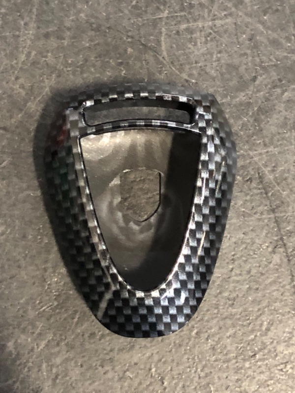 Photo 1 of Carbon Fiber Remote Key Shell Cover for Porsche Silver Head 997.1 987 Cayman
