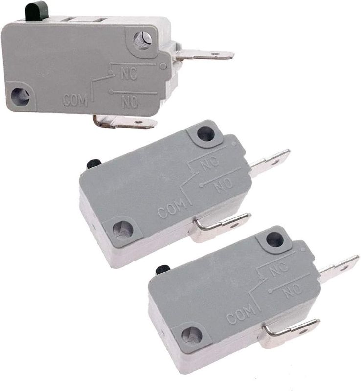 Photo 1 of KW3A Microwave Oven Door Switch 16A 125/250V Door Interloc (2 Normally Open and 1 Normally Closes)
