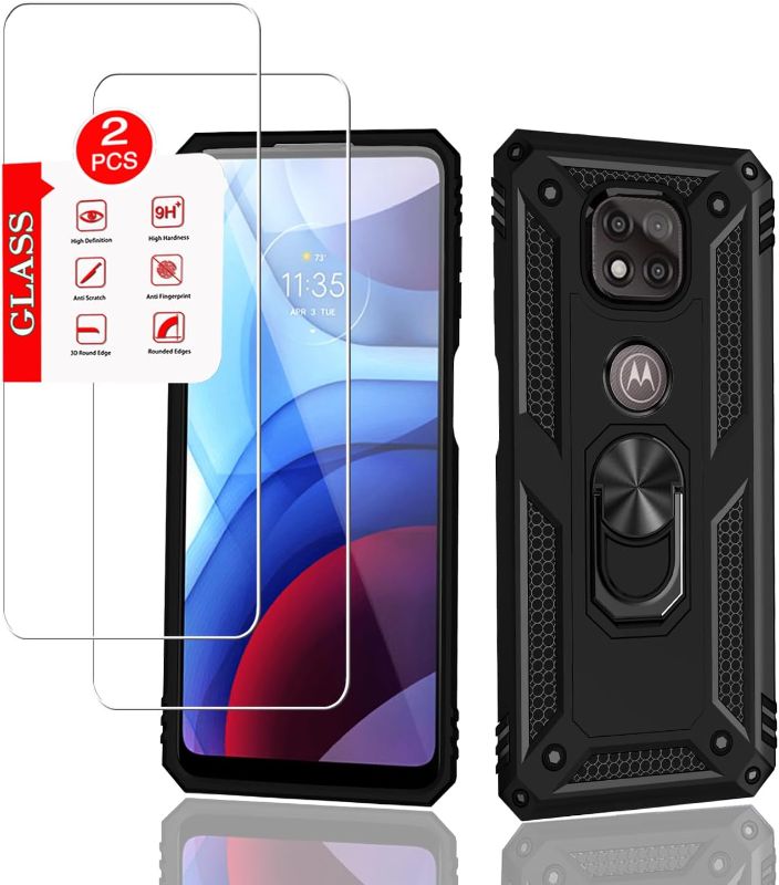 Photo 1 of Case for Motorola Moto G Power (2021) Heavy Duty Armor Phone Cover
