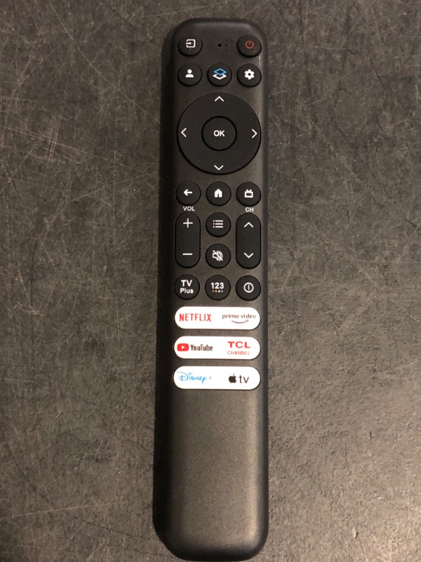 Photo 1 of RC902V Voice Remote Control for TCL TV,Replacement Remote Compatible with TCL-Google 4k QLED/UHD/QD-Mini LED Series Smart TVs
