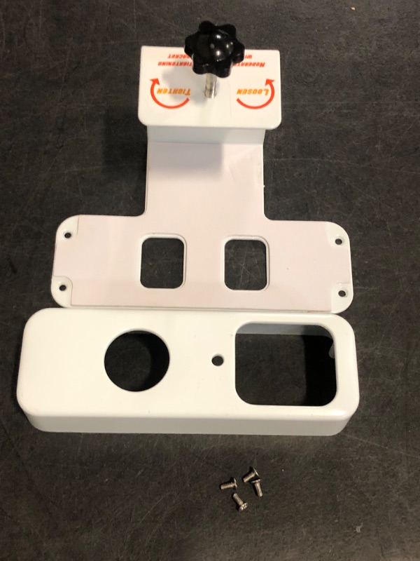 Photo 1 of Anti-Theft Blink Doorbell Mount 2nd Gen, No-Drilling Metal Door Bell Mount for All-New Blink Video Doorbell, Blink Camera Mount Bracket for Apartment, Rental, Office, White
