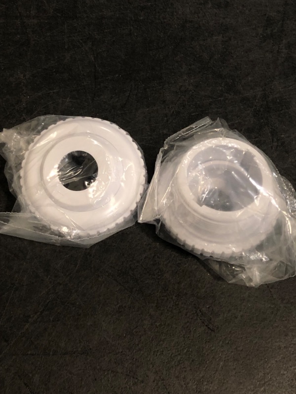 Photo 1 of 2 Pieces Pool Jet Nozzles, 3/4-Inch Opening Return Fittings Swimming Pool Directional Flow Eyeball Inlet Jet Fittings Spa with 1-1/2" Inch MIP Thread Pool Accessories

