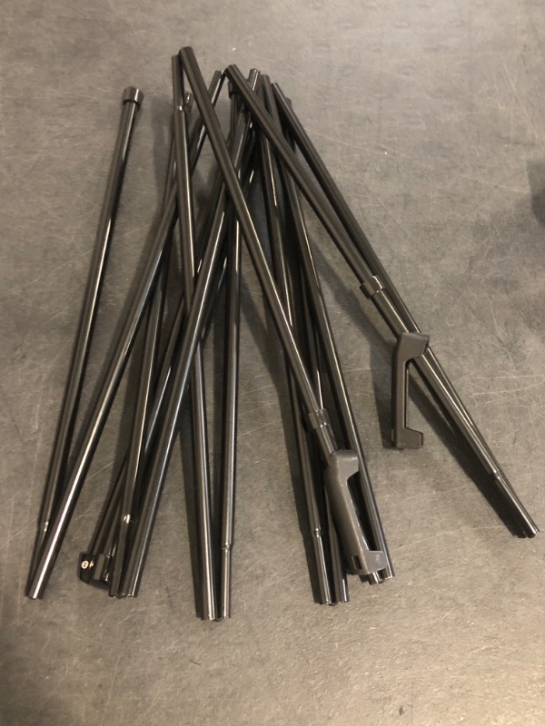 Photo 1 of Angoily Foldable Metal Easel Stand for Students Adjustable Display Tripod for Painting Art Supplies Storage Bag Portable Outdoor Use
