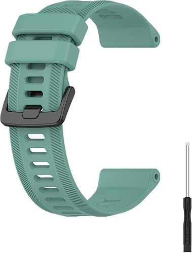 Photo 1 of Muovrto Replacement Band for Garmin Forerunner 745,Silicone Soft Watch Strap for Garmin Forerunner 965/Forerunner 955
