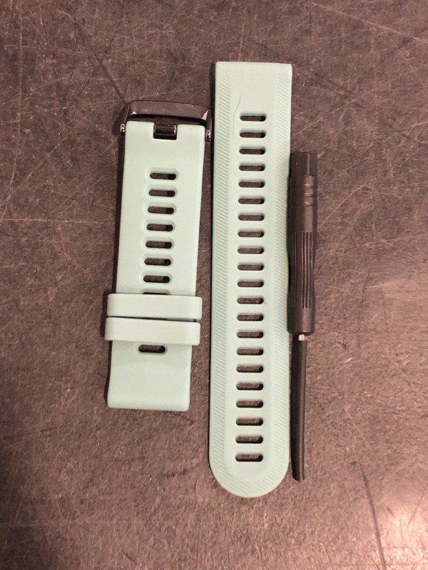 Photo 1 of Muovrto Replacement Band for Garmin Forerunner 745,Silicone Soft Watch Strap for Garmin Forerunner 965/Forerunner 955
