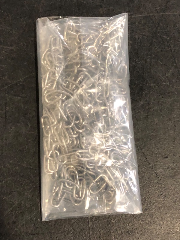 Photo 1 of SUS304 Stainless Steel Chain, Hanging Chain Link Light Duty Chain, Heavy Duty Hanging Chain for Home Outdoor Camping, Thickness 0.08 inches
