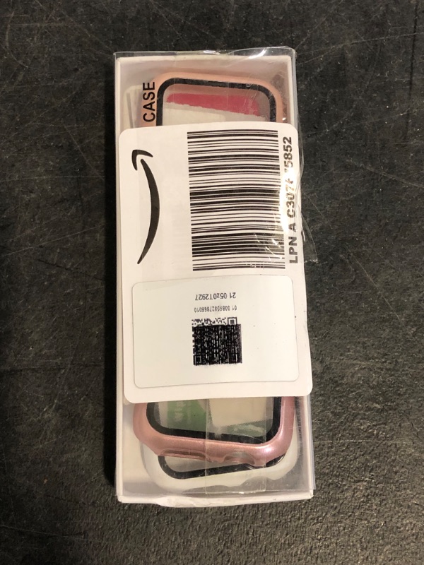 Photo 1 of Haojavo 5 Pack Case with Tempered Glass Screen Protector for Apple Watch Series 9 8 7 41mm, PC Hard Ultra-Thin Slim Fit Scratch Resistant Bumper Protective Cover for iWatch S9 S8 S7 41mm Accessories
