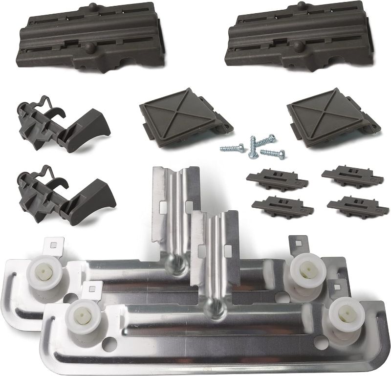 Photo 1 of 20Pcs For whirlpool W10712395 WDT730PAHZ0 Upper Rack Parts, W10712395 Whirlpool Dishwasher Upper Rack Adjuster Kit Replaces W10350375 For Kenmore, Whirlpool WDT750SAHZ0 Upper Rack Parts Dishwasher
