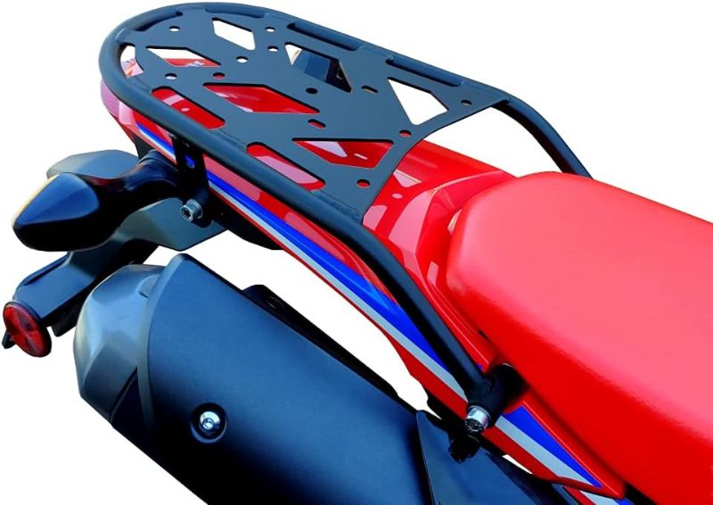 Photo 1 of PMRACKS CRF300L Rally Rear Rack (2021-Present) CRF 300L Motorcycle Luggage Rack CRF Rally 2021 2022 2023 Rear Cargo Carrier - CRF300L Accessories
