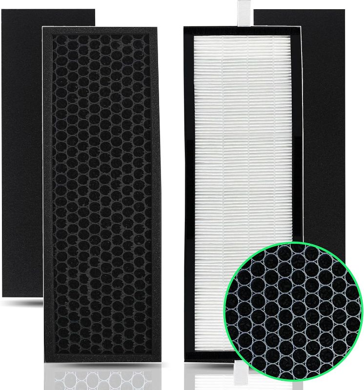 Photo 1 of HEPA Filter with Carbon Pre-Filter for Alen T500 Air Purifier, TF-60 / TF-60-MP, HEPA 13 / MERV 17, Compatible with Alen T500 Replacement Filter